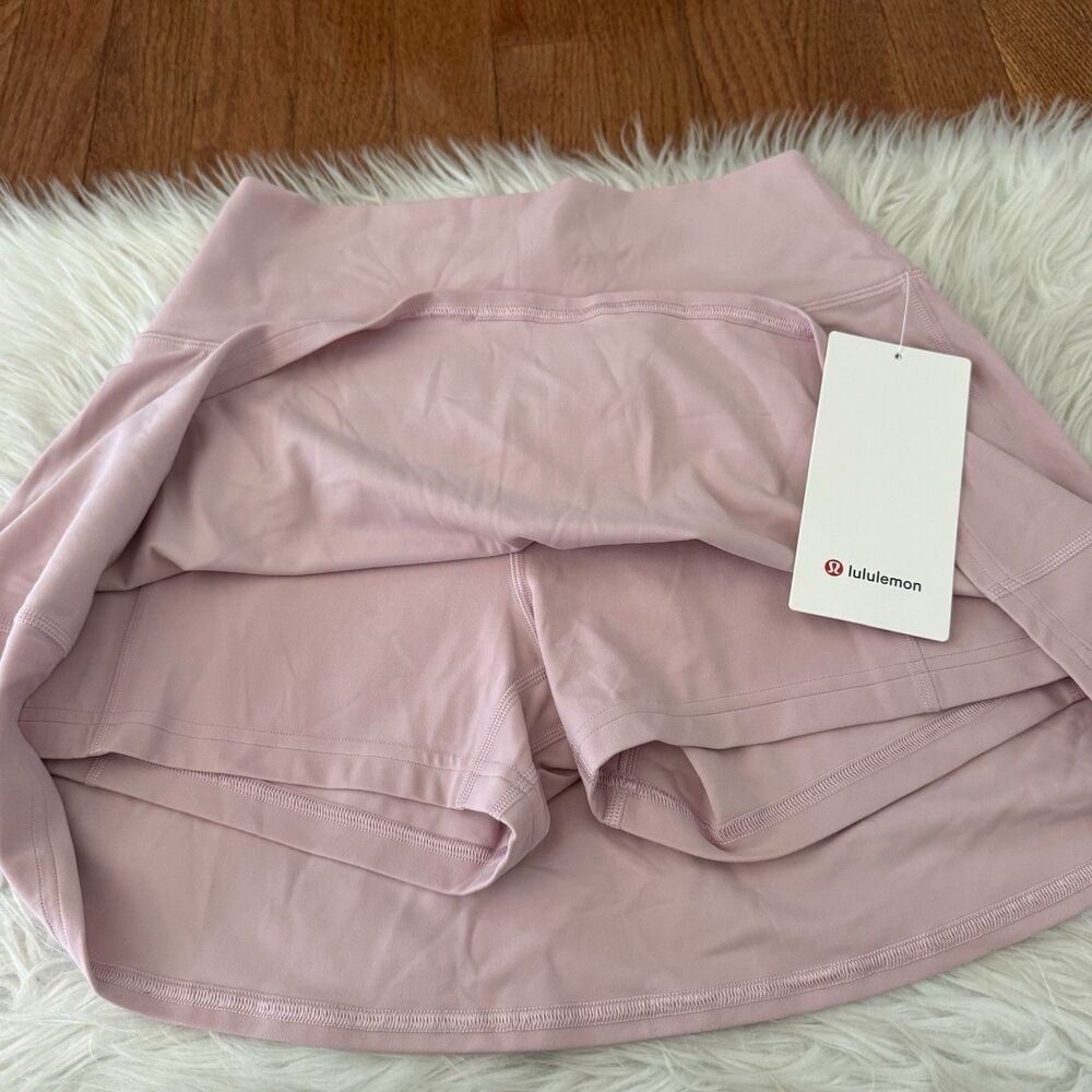 Lululemon Align High Rise Skirt Skort Shorts Women’s Size 8 Pink Haze NWT $78 - Picture 10 of 11